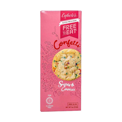 CYBELE CONFETTI COOKIES ( 6 X 6 OZ   )