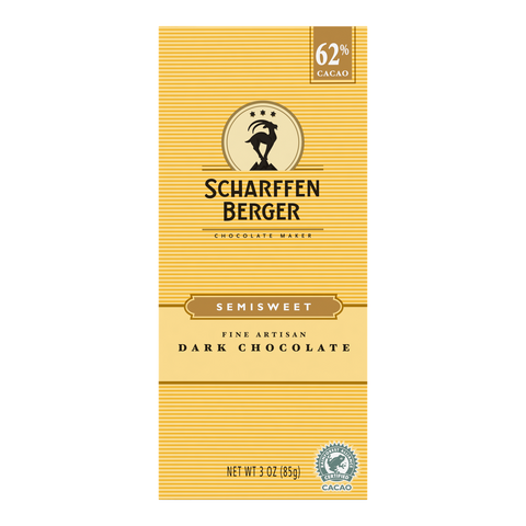 Scharffen Berger Semi Sweet Chocolate Bar (12x3OZ )