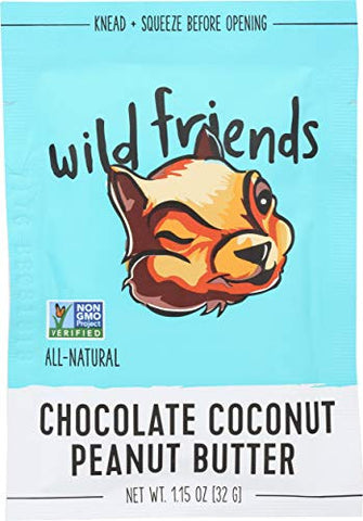 Wild Friends Chocolate Coconut PButter (10x1.15OZ )