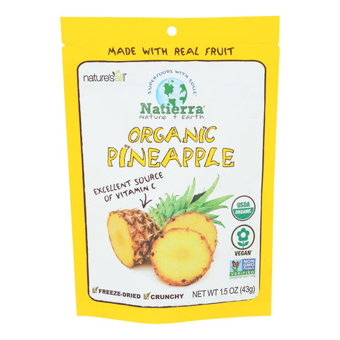 Nature's All Foods Freeze Dried Raw Pineapple (12x1.5 Oz)