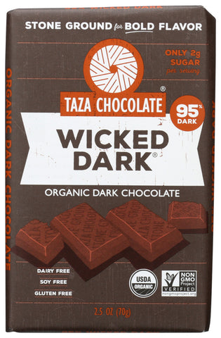 Taza Wicked Dark Chocolate (10x2.5 OZ)