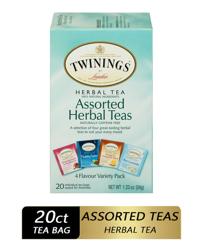 Twinings Assorted Herbal Teas(6x20 Bag)