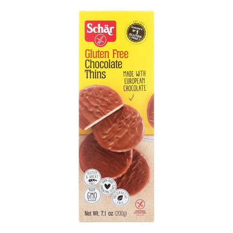 SCHAR CHOCOLATE THINS ( 12 X 7.1 OZ   )