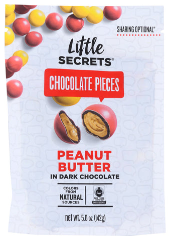 Little Secrets Dark Chocolate Peanut Butter Candies (8x5 OZ)