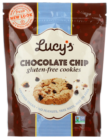 Lucy Cookies Chocolate Chip Cookies Gluten Free (8x5.5 Oz)