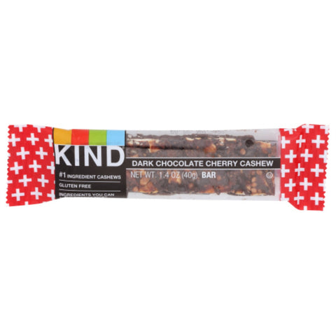 Kind Dark Chocolate Cherry Cashew + Antioxidants Bar (12x1.4 Oz)