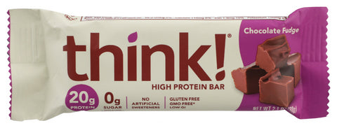 Think Baby Chocolate Fudge Thin Bar (10x2.1 Oz)