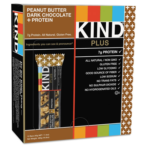 Kind Peanut Butter Dark Chocolate+Antioxidant Bar (12x1.4 Oz)