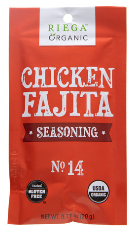 Riega Foods Chiken Fajta Seasoning (8X0.71 OZ)