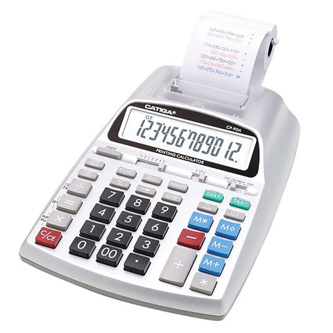 12 DIG PRINTING CALC SLV