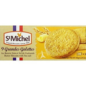 St Michel La Grande Galette Salted Butter Cookies (12x5.29 OZ)