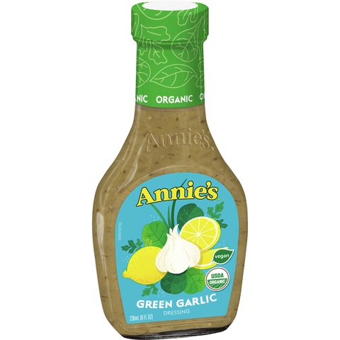 Annie's Naturals Org Green Garlic Dressing Vinegar Free (6x8 Oz)