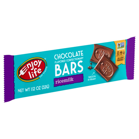 Enjoy Life Foods Rice Milk Chocolate Bar Dairy Free (24x1.4 Oz)