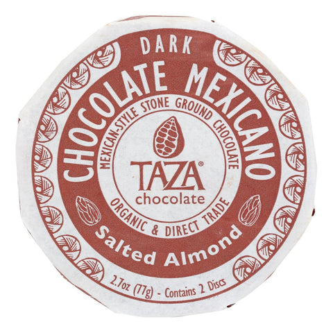 Taza Chocolate Salted Almond (12x2.7 OZ)