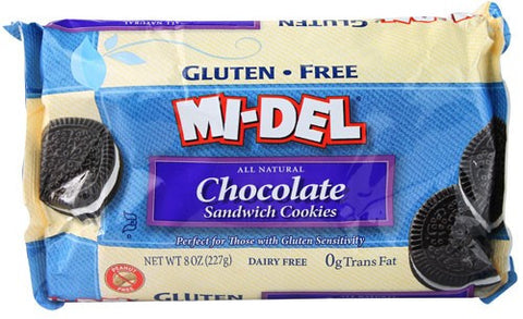 Mi-Del Chocolate Sandwich Cookies (12x8 Oz)