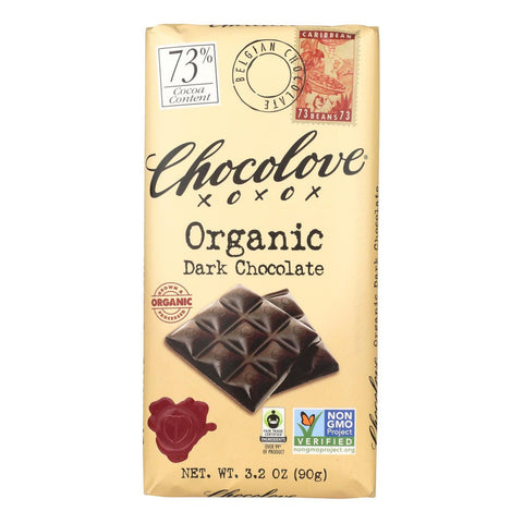 Chocolove 73% DChocolate Ft (12x3.2OZ )