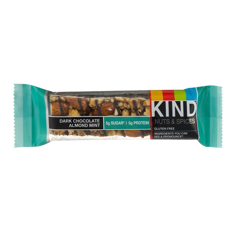 Kind Dark Chocolate Almond Mint Bars (12x1.4 OZ)