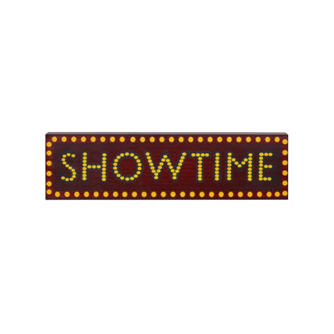 Wooden Showtime Wall Art