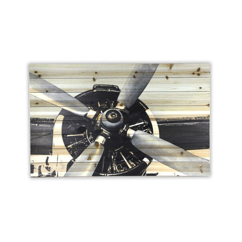 Vintage Airplane Unframed Photograph Wall Art